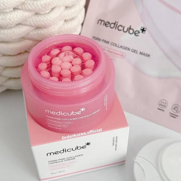Medicube® PDRN Pink Collagen Capsule Cream 55G
