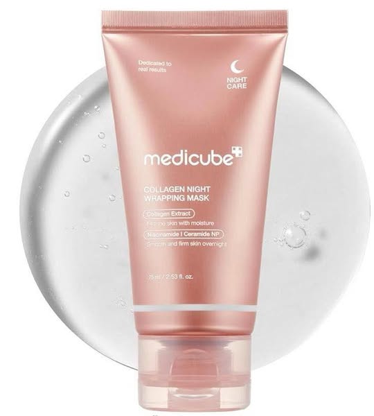 Medicube® Masque Facial Collagen de Nuit à Peler 75 ml