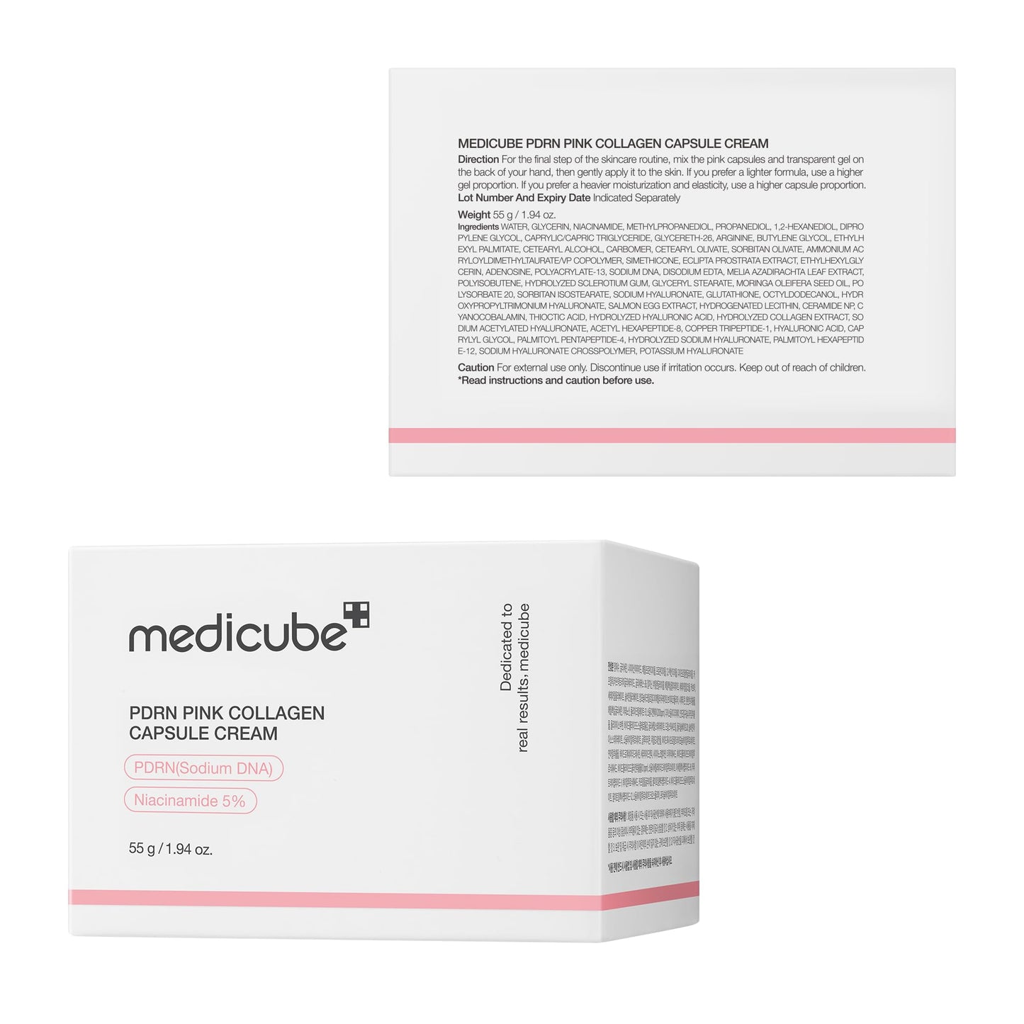 Medicube® PDRN Pink Collagen Capsule Cream 55G